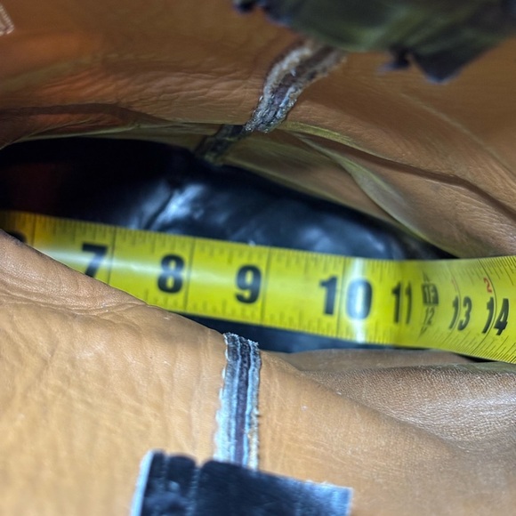 Custom Made Kangaroo Western Boots By Morado Brothers Almond Toe Black Size 12 - Picture 15 of 15